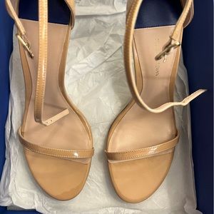 Authentic Stuart Weitzman Nude Heels